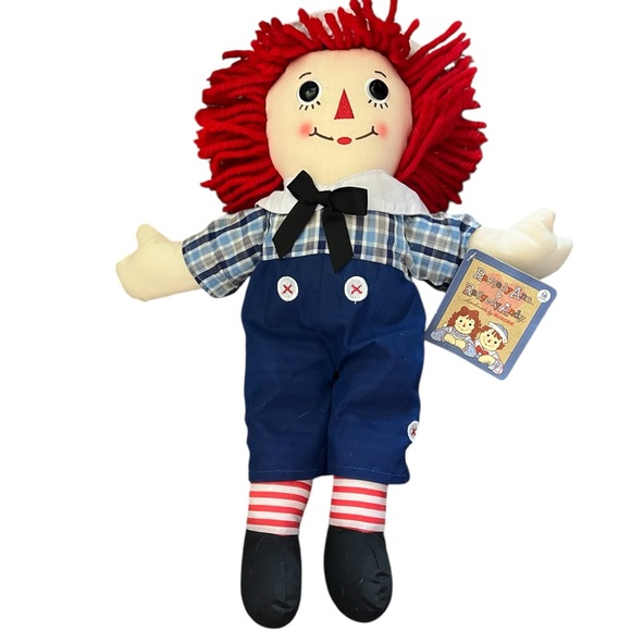 Raggedy Ann Other - Raggedy Andy Classic Doll 16" Handmade By Aurora Plush